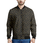Zodiac Astrological Signs Pattern Print Men's Bomber Jacket