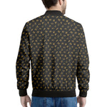 Zodiac Astrological Signs Pattern Print Men's Bomber Jacket