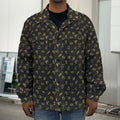 Zodiac Astrological Signs Pattern Print Men's Shirt Jacket