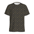Zodiac Astrological Signs Pattern Print Men's Athletic T-Shirt