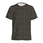 Zodiac Astrological Signs Pattern Print Men's Sports T-Shirt