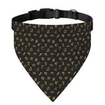 Zodiac Astrological Signs Pattern Print Over The Collar Dog Bandana