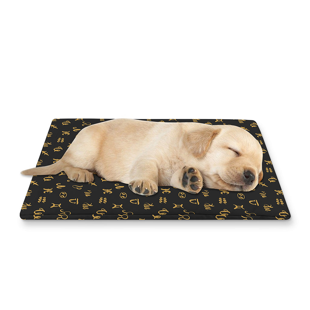 Zodiac Astrological Signs Pattern Print Pet Cooling Mat Cover
