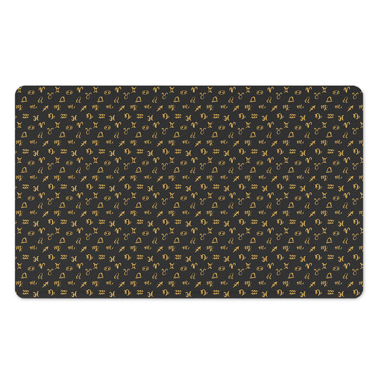 Zodiac Astrological Signs Pattern Print Polyester Doormat