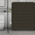Zodiac Astrological Signs Pattern Print Polyester Shower Curtain