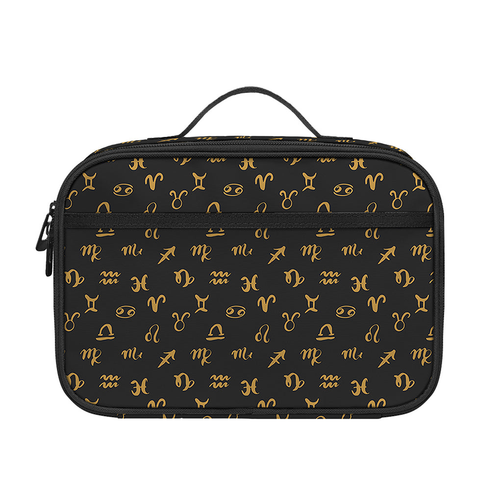 Zodiac Astrological Signs Pattern Print Portable Lunch Bag