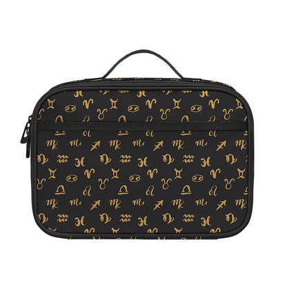 Zodiac Astrological Signs Pattern Print Portable Lunch Bag