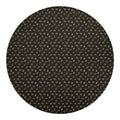 Zodiac Astrological Signs Pattern Print Round Blanket