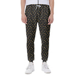 Zodiac Astrological Signs Pattern Print Scuba Joggers