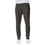 Zodiac Astrological Signs Pattern Print Scuba Joggers