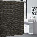 Zodiac Astrological Signs Pattern Print Shower Curtain