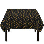 Zodiac Astrological Signs Pattern Print Tablecloth