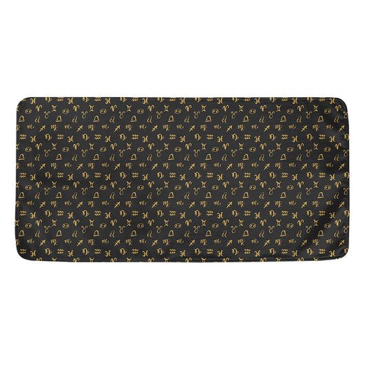 Zodiac Astrological Signs Pattern Print Towel