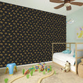 Zodiac Astrological Signs Pattern Print Wall Sticker