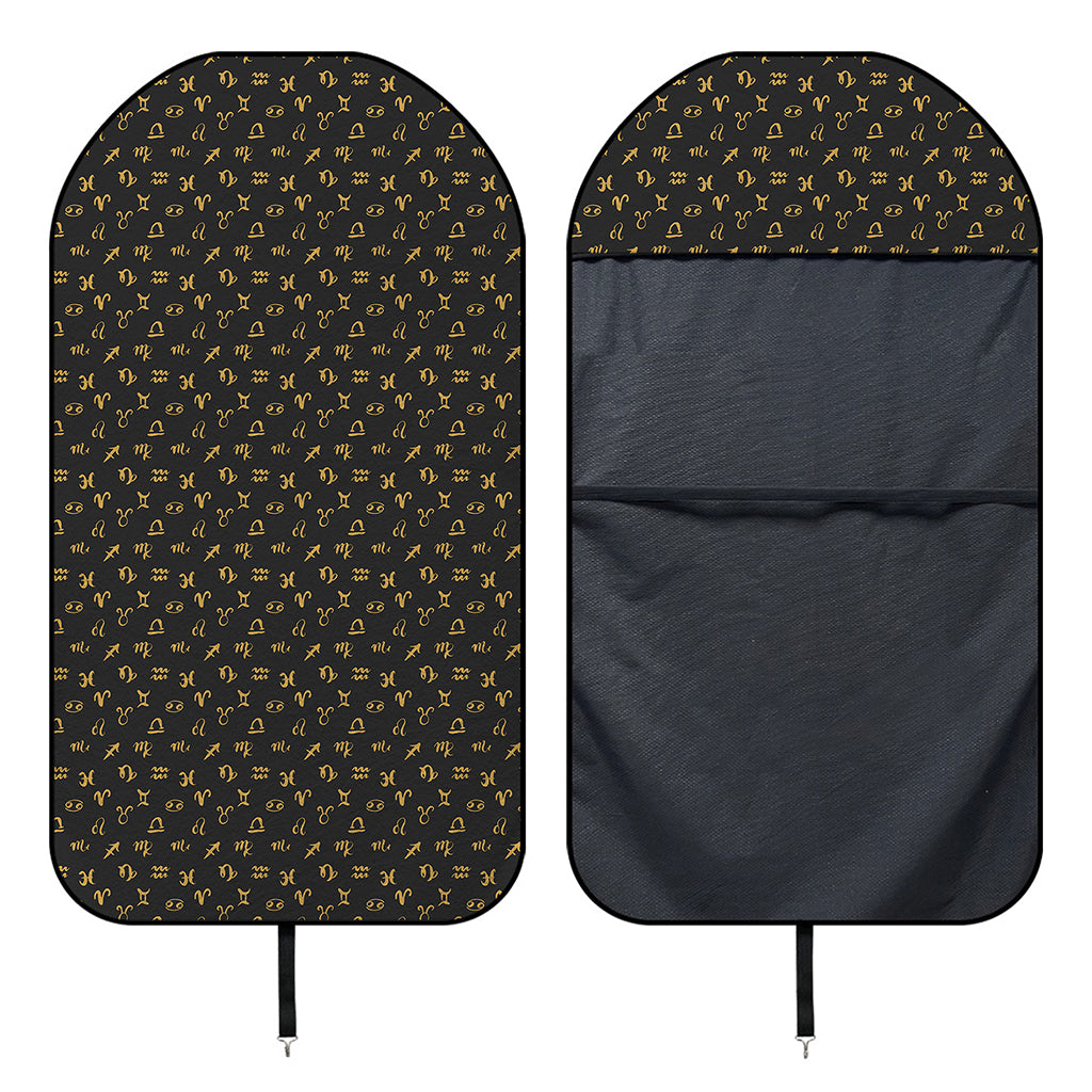 Zodiac Astrological Signs Pattern Print Waterproof Car Seat Cover