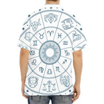Zodiac Astrology Signs Print Aloha Shirt