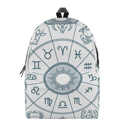 Zodiac Astrology Signs Print Backpack