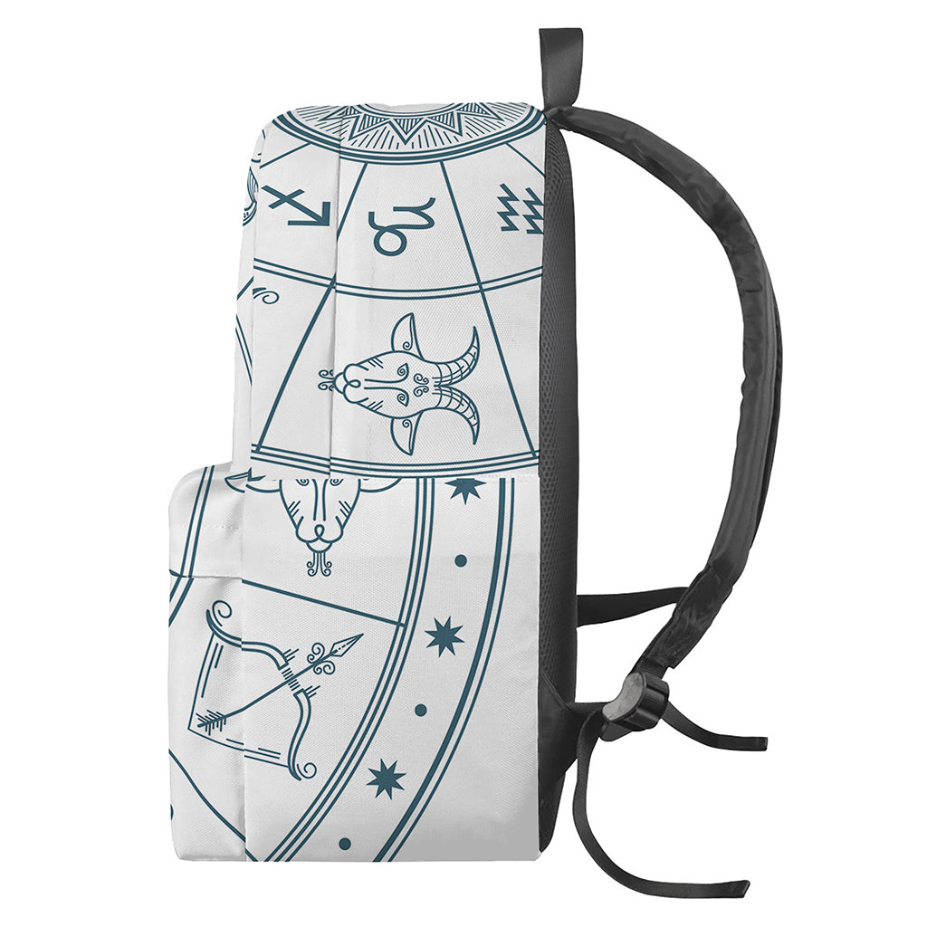 Zodiac Astrology Signs Print Backpack