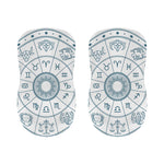 Zodiac Astrology Signs Print Bar Stool Covers