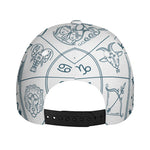 Zodiac Astrology Signs Print Baseball Cap