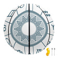 Zodiac Astrology Signs Print Basketball