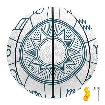 Zodiac Astrology Signs Print Basketball