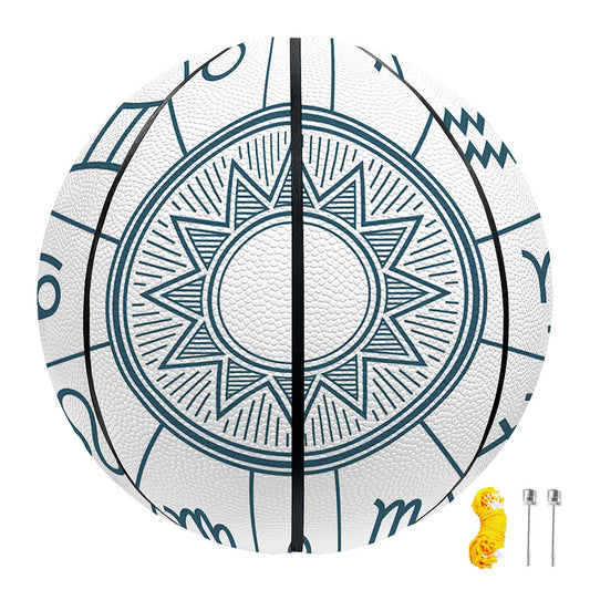 Zodiac Astrology Signs Print Basketball