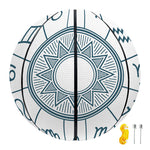 Zodiac Astrology Signs Print Basketball