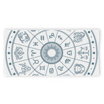 Zodiac Astrology Signs Print Beach Towel