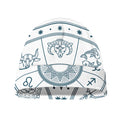 Zodiac Astrology Signs Print Beanie