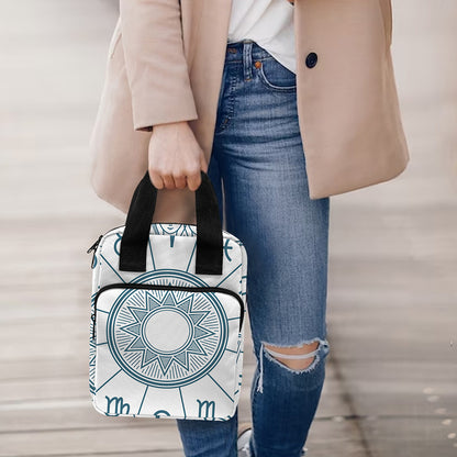 Zodiac Astrology Signs Print Bible Tote Bag
