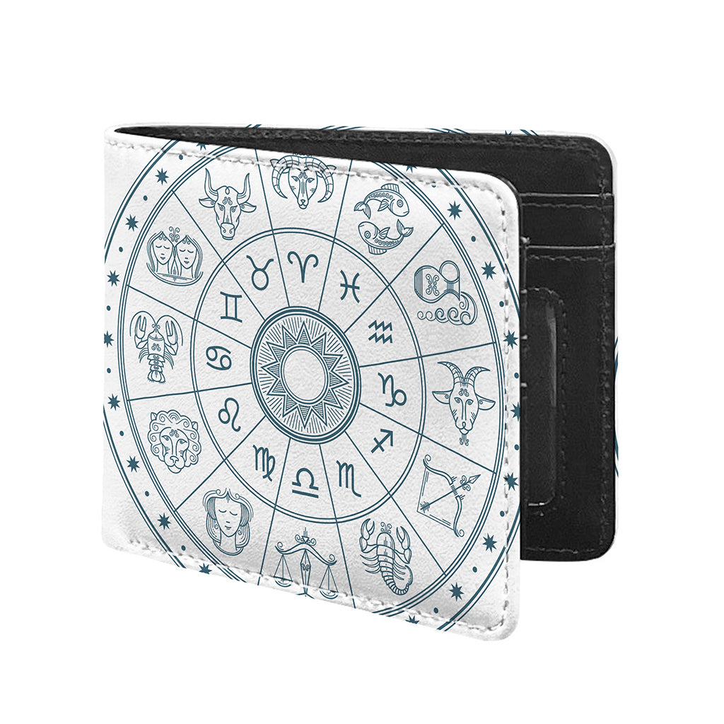 Zodiac Astrology Signs Print Bifold Wallet