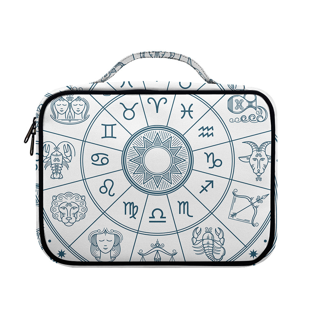 Zodiac Astrology Signs Print Briefcase Bible Bag