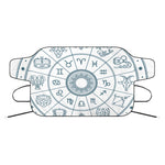 Zodiac Astrology Signs Print Car Windshield Snow Cover