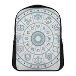 Zodiac Astrology Signs Print Casual Backpack