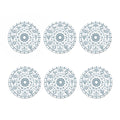 Zodiac Astrology Signs Print Coaster Set