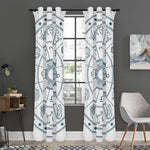Zodiac Astrology Signs Print Curtain