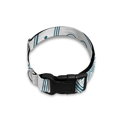 Zodiac Astrology Signs Print Dog Collar