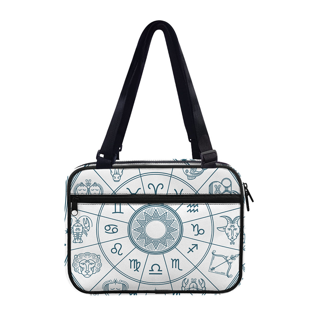 Zodiac Astrology Signs Print Double Strap Bible Bag