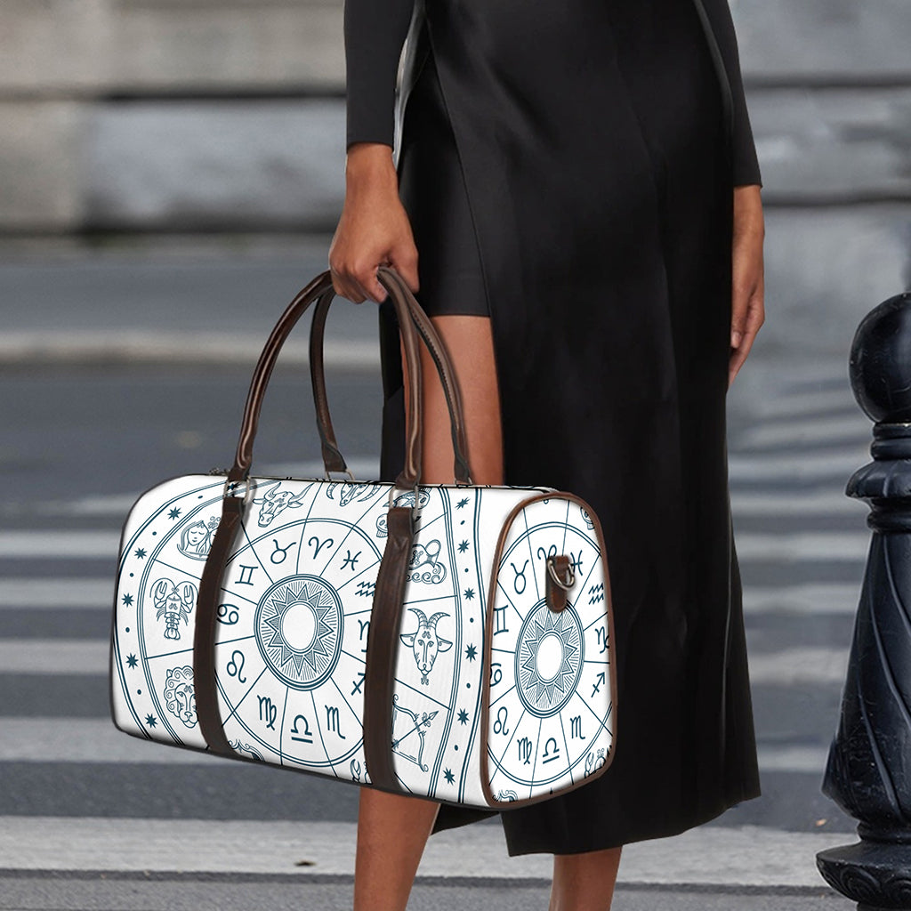 Zodiac Astrology Signs Print Duffle Bag