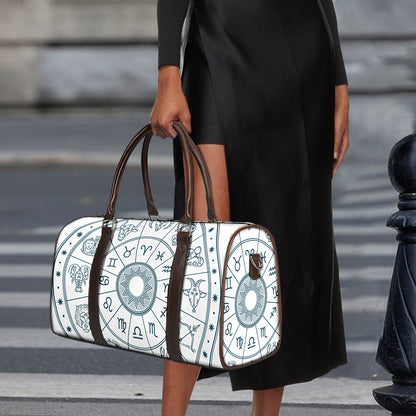 Zodiac Astrology Signs Print Duffle Bag