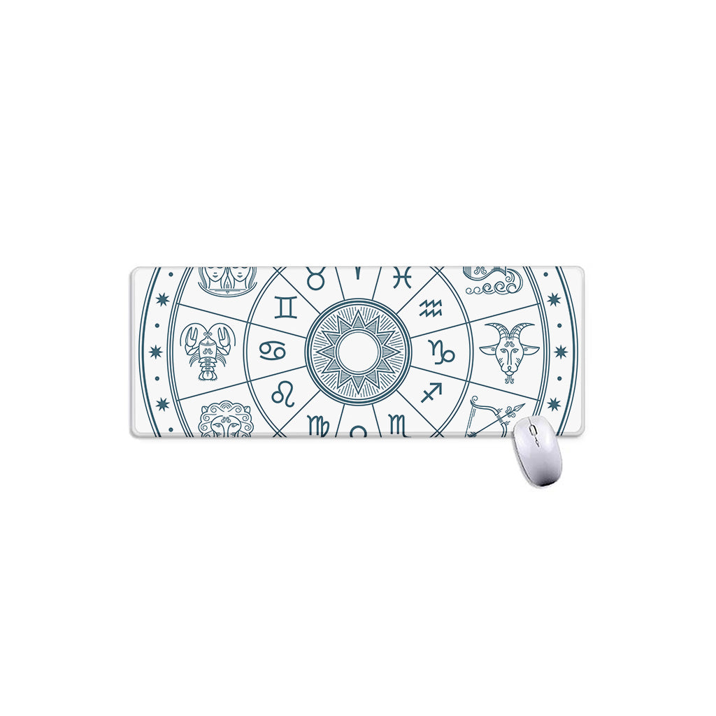 Zodiac Astrology Signs Print Extended Mouse Pad