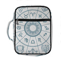 Zodiac Astrology Signs Print Front Pocket Bible Bag