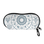 Zodiac Astrology Signs Print Glasses Case