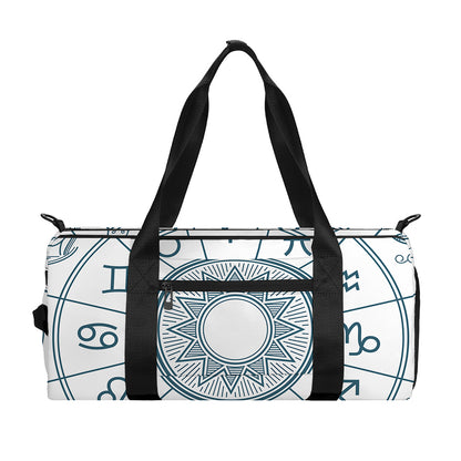 Zodiac Astrology Signs Print Gym Bag