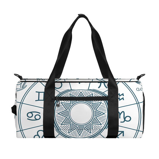 Zodiac Astrology Signs Print Gym Bag