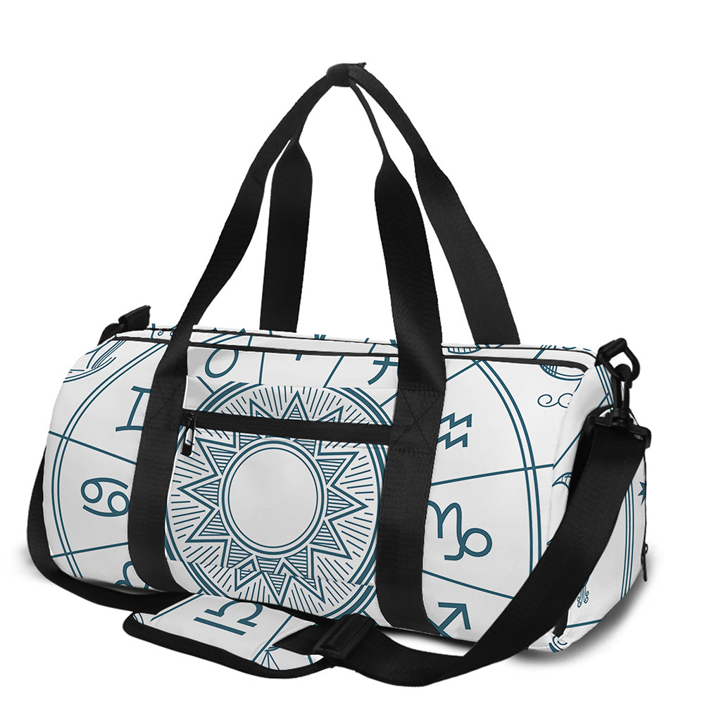 Zodiac Astrology Signs Print Gym Bag