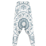 Zodiac Astrology Signs Print Hammer Pants