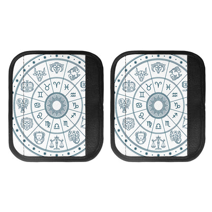 Zodiac Astrology Signs Print Handle Covers
