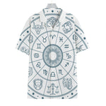 Zodiac Astrology Signs Print Hawaiian Shirt